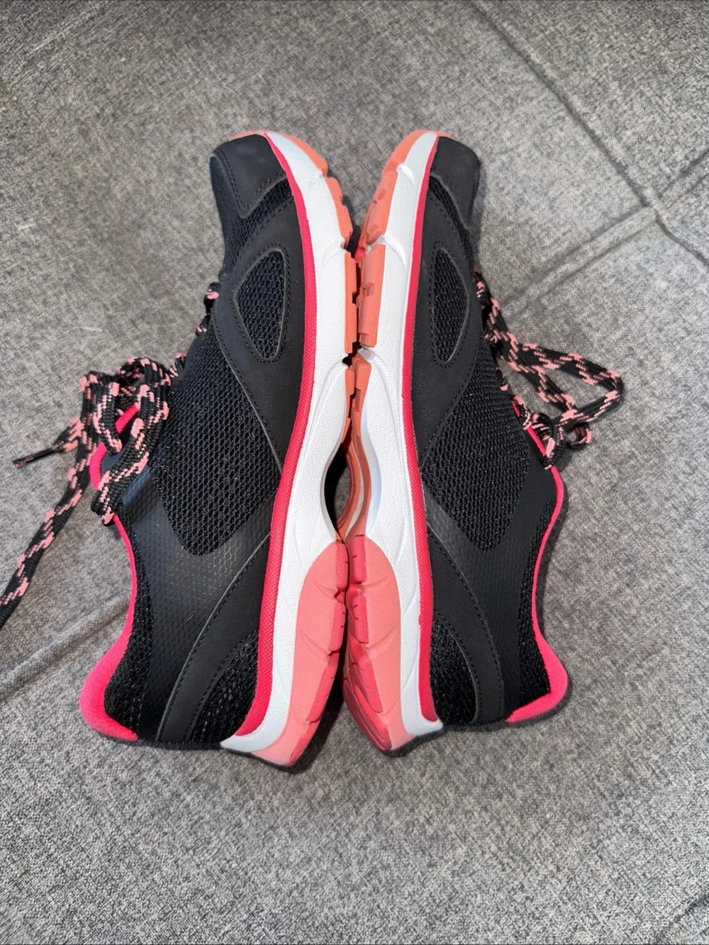 Vionic Tokyo 1st Ray Technology Sneakers Black & Pink Women’s Size 7 Athletic